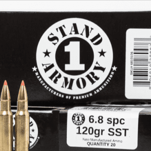 Stand 1 Armory 6.8 SPC 120gr SST